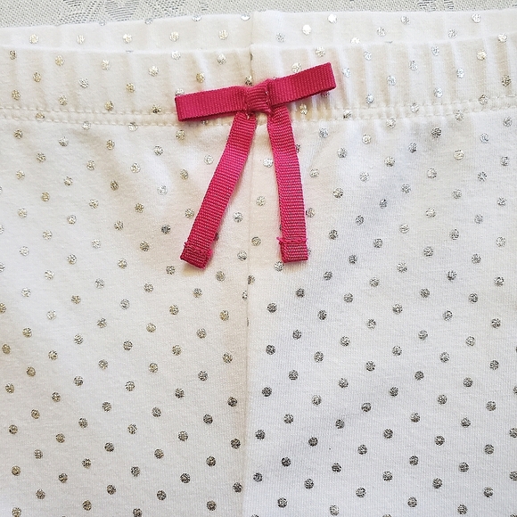 Genuine Kids from OshKosh Cream White & Metallic Silver (3) Piece Set 24 Months - Picture 5 of 14